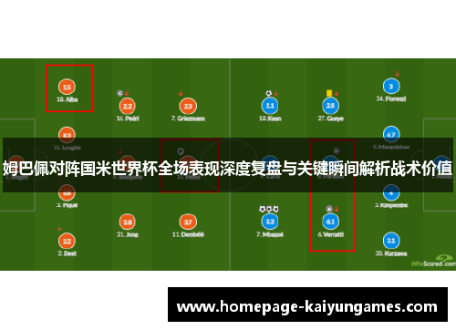 姆巴佩对阵国米世界杯全场表现深度复盘与关键瞬间解析战术价值